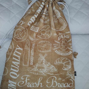 Kenyeres zsák PUL béléssel, bread..... - táska & tok - bevásárlás & shopper táska - kenyeres zsák - Meska.hu