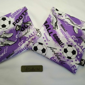 Snackbag,  foci lilában.... - táska & tok - uzsonna- & ebéd tartó - szendvics csomagoló - Meska.hu