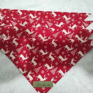 4 db textil szalvéta, rénszarvasok - Meska.hu