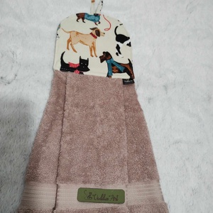 Baba törölköző, ovis törölköző, kutyák - otthon & életmód - fürdőszoba - törölköző - Meska.hu