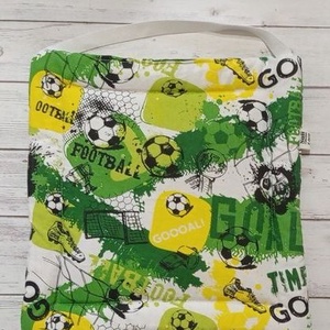 Székpárna gumival, zöld-fehér football., Otthon & Életmód, Lakástextil, Székpárna, huzat, Varrás, MESKA