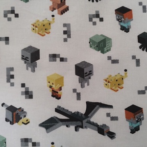 Textilszalvéta minecraft - otthon & életmód - konyhafelszerelés, tálalás - konyhai textil - szalvéta - Meska.hu