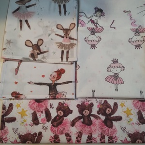 5 db textil szalvéta, balerinák.... - Meska.hu