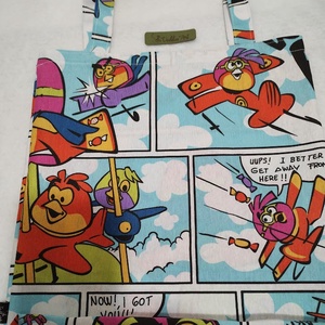 Bevásárló táska, öko szatyor, angry birds - táska & tok - bevásárlás & shopper táska - shopper, textiltáska, szatyor - Meska.hu
