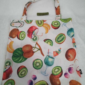Öko szatyor, bevásárló táska, zöldségek, Táska & Tok, Bevásárlás & Shopper táska, Shopper, textiltáska, szatyor, Varrás, MESKA