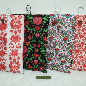 Könyvtok, népies jellegű, madárkákkal - könyv & zene - könyvtok - Meska.hu