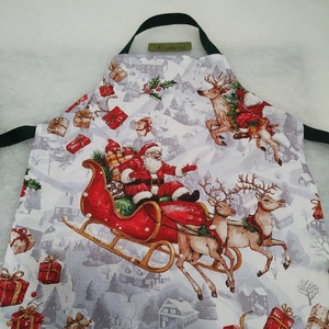 Karácsonyi gyerek kötény 3-6 évesre - Meska.hu