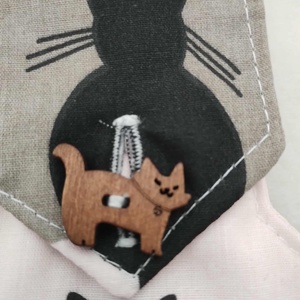 Konyhai kéztörlő,  durcás cicák... - otthon & életmód - konyhafelszerelés, tálalás - konyhai textil - konyharuha & törlőkendő - Meska.hu