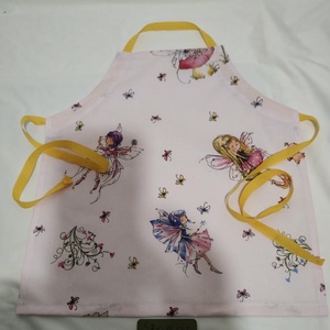 Gyerek kötény 3-6 évesre, virágtündérek... - Meska.hu