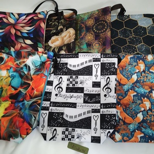 Uzsonnás táska, mókusok - táska & tok - uzsonna- & ebéd tartó - ebéd tasak, doboz - Meska.hu