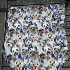 Uzsonnás táska , tündéri yorki babák... - táska & tok - uzsonna- & ebéd tartó - ebéd tasak, doboz - Meska.hu