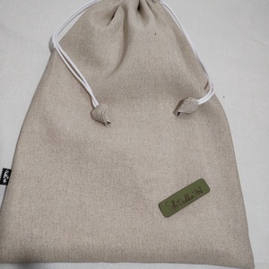 Kenyeres zsák PUL béléssel, natúr - Meska.hu