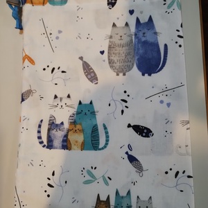 Óvodai zsák, cicusos - játék & sport - ovis felszerelés - ovis zsák - Meska.hu