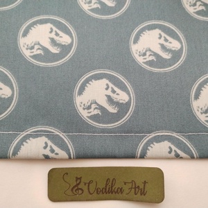 Dínók,  gyerek kötény 3-6 évesre, - otthon & életmód - konyhafelszerelés, tálalás - konyhai textil - kötény - Meska.hu