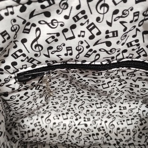 A zene az egy szerelem..... macskazene - táska & tok - kézitáska & válltáska - válltáska - Meska.hu