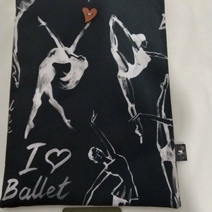 Könyvtok, balettozó nők - Meska.hu