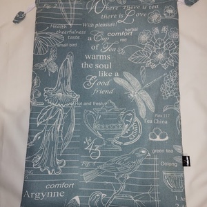 Kenyeres zsák PUL béléssel, flóra és fauna.... - táska & tok - bevásárlás & shopper táska - kenyeres zsák - Meska.hu