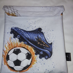 Nowaste, SNACKBAG , football kapus - táska & tok - uzsonna- & ebéd tartó - szendvics csomagoló - Meska.hu