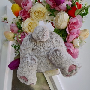 Nyuszipopó kopogtató - Meska.hu