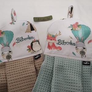 Baba törölköző, ovis törölköző,  névhimzéssel, rendelésre - Meska.hu