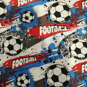 Székpárna gumival, piros-kék football. - Meska.hu
