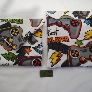 NoWaste, snackbag, gamer.... - táska & tok - uzsonna- & ebéd tartó - szendvics csomagoló - Meska.hu