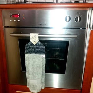 Edényfogó kesztyű jávorszarvasok.... - otthon & életmód - konyhafelszerelés, tálalás - konyhai textil - edényfogó - Meska.hu