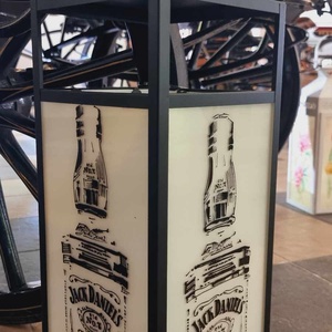 Jack Daniels ihlette lámpás  - Nem csak férfiaknak - Hangulatlámpa - otthon & életmód - lámpa - hangulatlámpa - Meska.hu