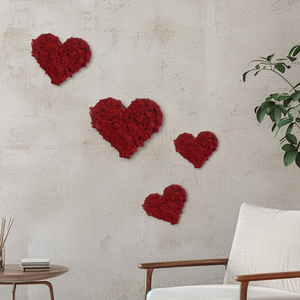 Valentin Napi zuzmó szív - otthon & életmód - dekoráció - fali és függő dekoráció - zuzmókép, mohakép - Meska.hu