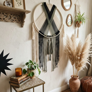 Óriás boho falidísz (61 � 120cm) - Meska.hu