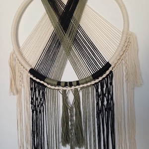 Óriás boho falidísz (61 � 120cm) - otthon & életmód - dekoráció - fali és függő dekoráció - falra akasztható dekor - Meska.hu