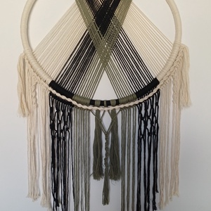 Óriás boho falidísz (61 � 120cm) - otthon & életmód - dekoráció - fali és függő dekoráció - falra akasztható dekor - Meska.hu