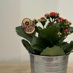 Húsvéti csokordekoráció, Otthon & Életmód, Dekoráció, Virágdísz és tartó, Csokor & Virágdísz, Gravírozás, pirográfia, MESKA