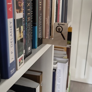 Könyvespolc cégér - Meska.hu