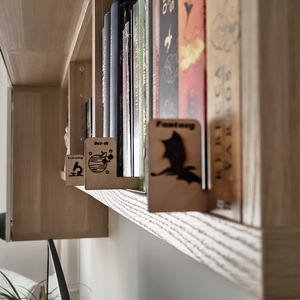 Könyvespolc cégér - otthon & életmód - dekoráció - asztal és polc dekoráció - könyvszobor - Meska.hu