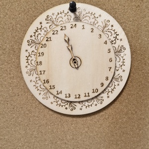Adventi óra - karácsony - adventi díszek - adventi naptár - Meska.hu
