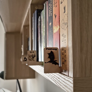 Könyvcégér - otthon & életmód - dekoráció - asztal és polc dekoráció - könyvszobor - Meska.hu