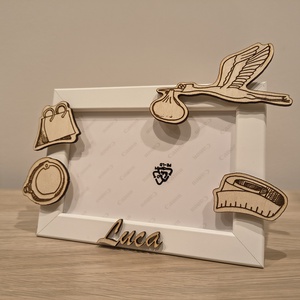 Születési képkeret - Meska.hu