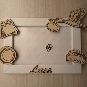 Születési képkeret - baba - mama - babafotózás - babafotózási kellékek - Meska.hu