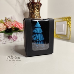 Fenyőfa formagyertya - otthon & életmód - gyertya, illat, aroma - gyertya - Meska.hu