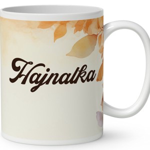 Névvel kérhető - Őszi manó lány ésa mókusok mintás bögre - otthon & életmód - konyhafelszerelés, tálalás - tálalás - bögre & csésze - Meska.hu