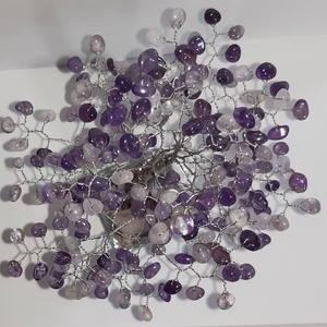 Ametiszt fa - otthon & életmód - dekoráció - asztal és polc dekoráció - gyöngyfa, ásványfa - Meska.hu