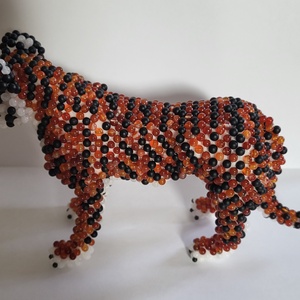 Nagy tigris ásványokból - otthon & életmód - dekoráció - spiritualitás - ásványok - Meska.hu