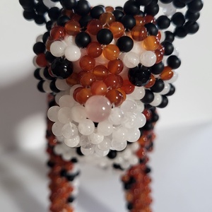 Nagy tigris ásványokból, Otthon & Életmód, Dekoráció, Spiritualitás, Ásványok, Gyöngyfűzés, gyöngyhímzés, MESKA