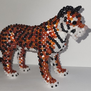 Nagy tigris ásványokból - otthon & életmód - dekoráció - spiritualitás - ásványok - Meska.hu