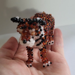 Kis Tigris ásványból - kellékek & szerszámok - ásvány alapanyag - ásvány figura - Meska.hu