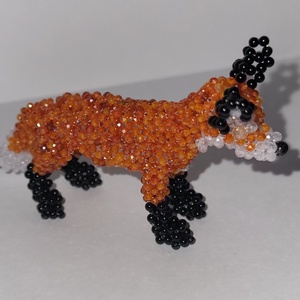 Róka - kellékek & szerszámok - ásvány alapanyag - ásvány figura - Meska.hu