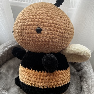 Amigurumi méhecske - játék & sport - plüssállat & játékfigura - méhecske - Meska.hu