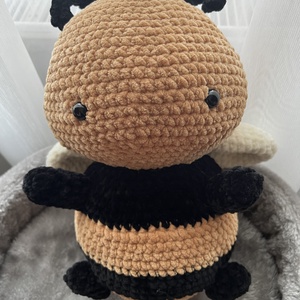 Amigurumi méhecske, Játék & Sport, Plüssállat & Játékfigura, Méhecske, Horgolás, MESKA