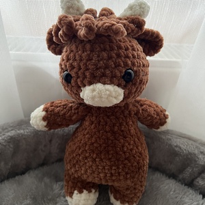 Amigurumi bika, Játék & Sport, Plüssállat & Játékfigura, Boci, tehén, Horgolás, MESKA